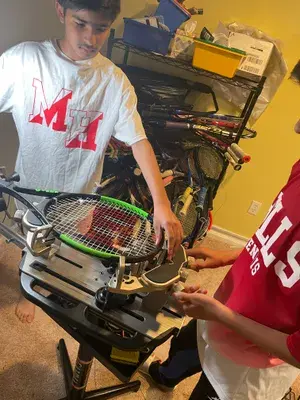 Morris Hills Twins — Tennis Racket Drive & Free Lessons (GNTE)