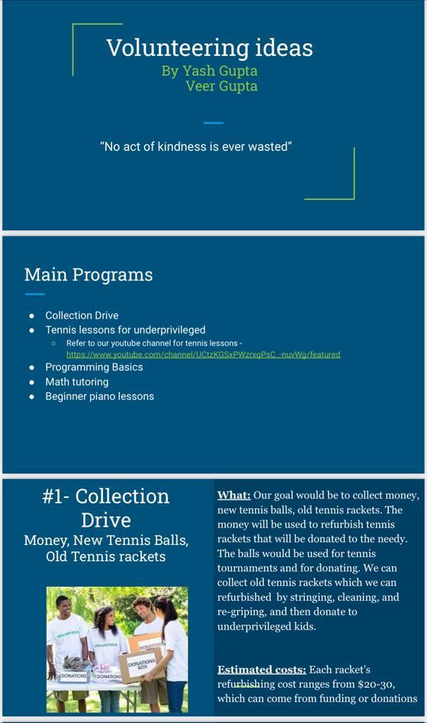 Morris Hills Twins — Tennis Racket Drive & Free Lessons (GNTE)